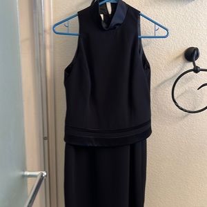 Black cocktail dress